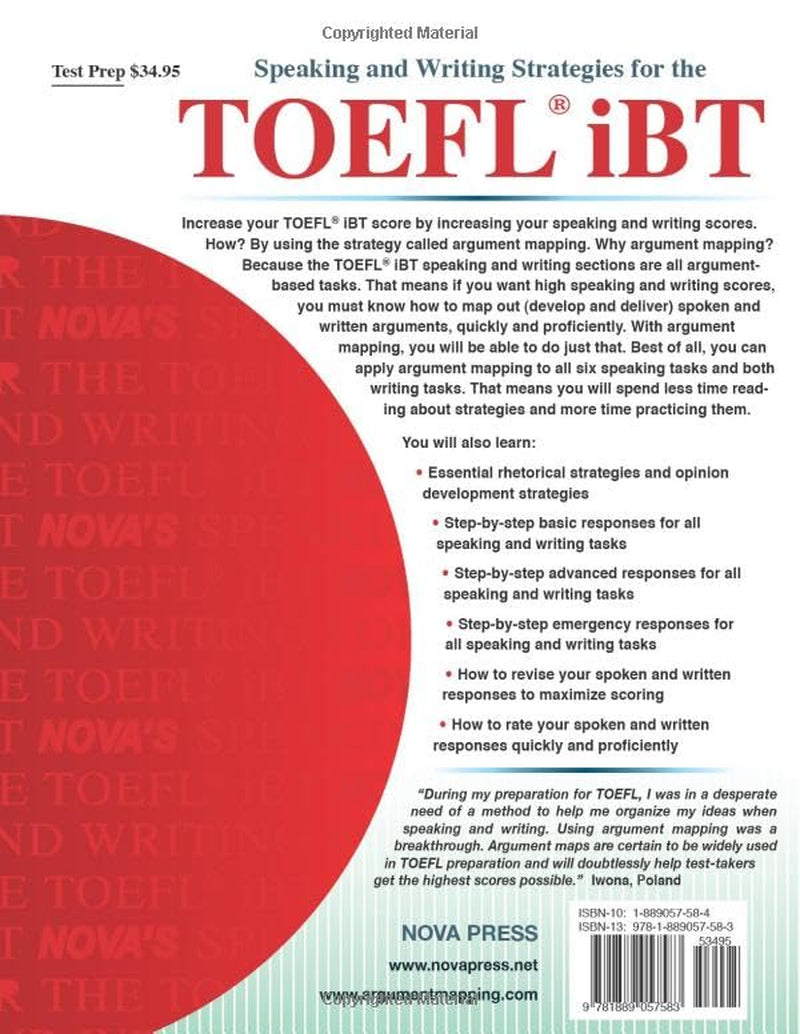 Speaking and Writing Strategies for the TOEFL iBT