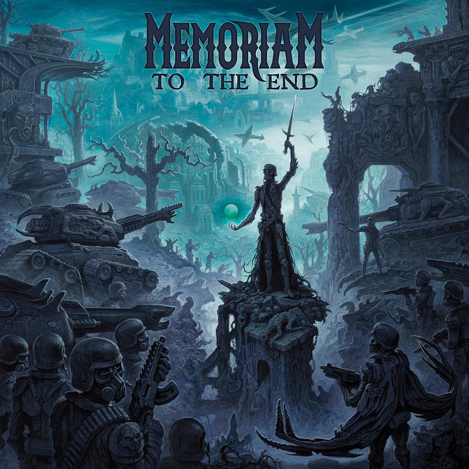 To The End (Transparent/Mint/Black Splatter)