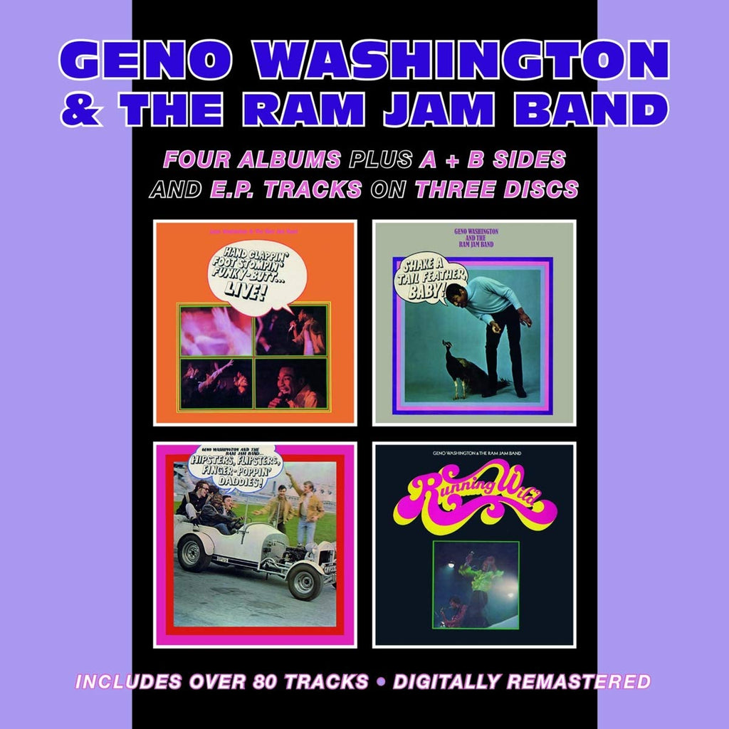 Hand Clappin' Foot Stompin' Funky-Butt... Live! / Shake A Tail Feather/ Hipsters, Flipsters, Finger-Poppin' Daddies! / Running Wild Plus A &B Sides & EP Tracks