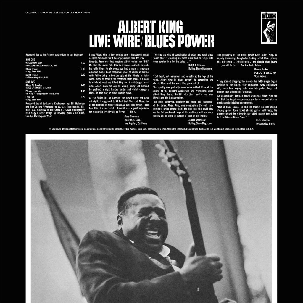 Live Wire/Blues Power (Bluesville Acoustic Sounds Series) [LP]