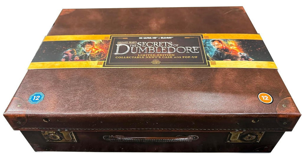 Fantastic Beasts: The Secrets of Dumbledore, 4K Ultra HD + Blu-ray, With Limited Edition Newt Collector's Case, Region Free