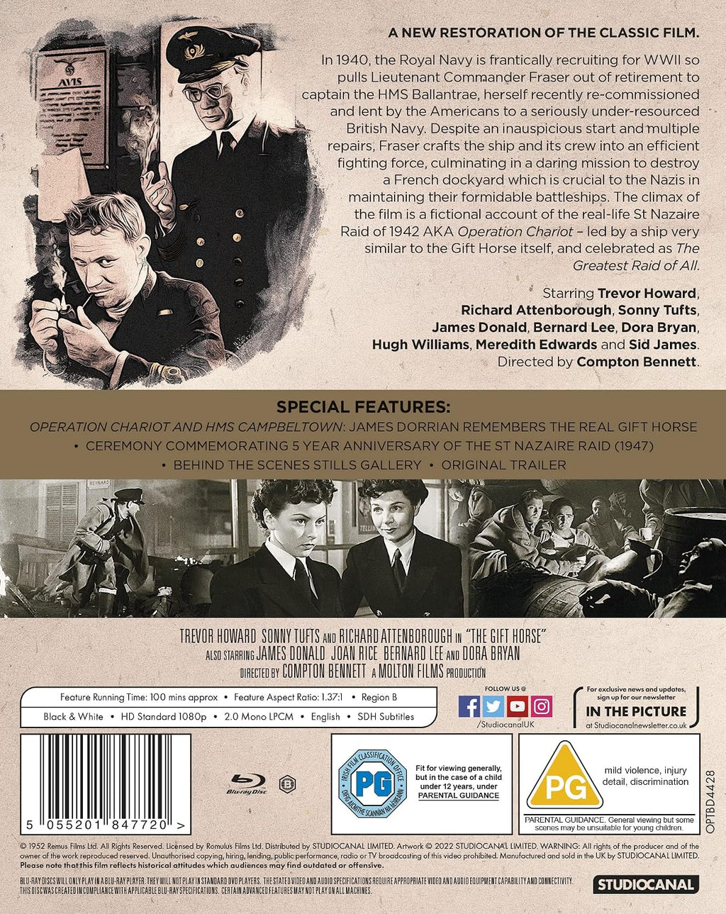 Gift Horse (Vintage Classics) [Blu-ray] [2022]