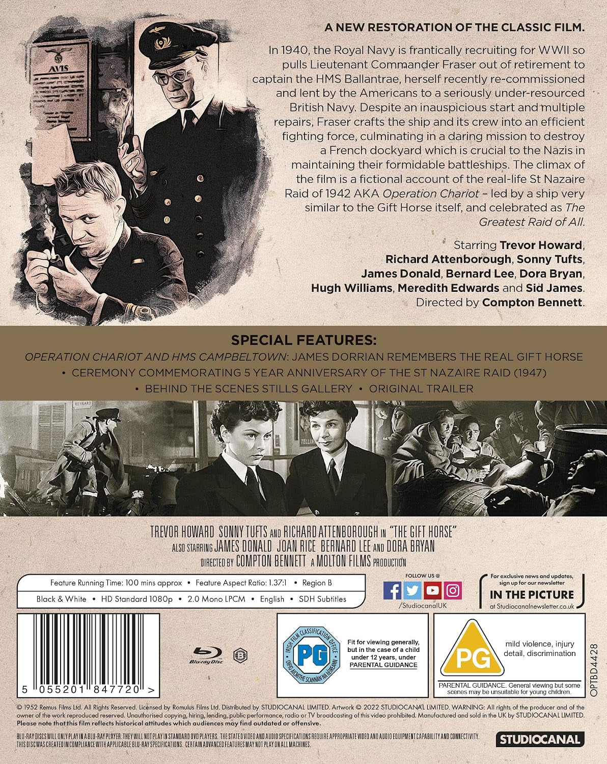 Gift Horse (Vintage Classics) [Blu-ray] [2022]