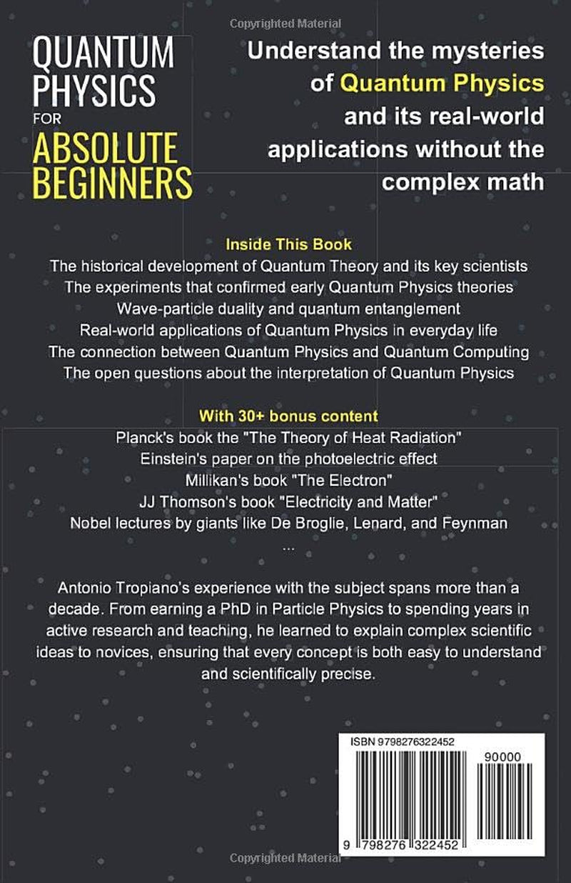 Quantum Physics for Absolute Beginners: Understand Quantum Physics and Its Real-World Applications Without the Confusing Math