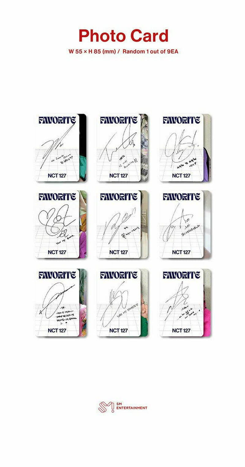NCT 127 FAVORITE 3rd Repackage Album ( CATHARSIS ) Ver. 1ea CD+1ea Photo Book+1ea Book Mark+1ea Post Card+1ea Pendant Card+1ea Photo Card