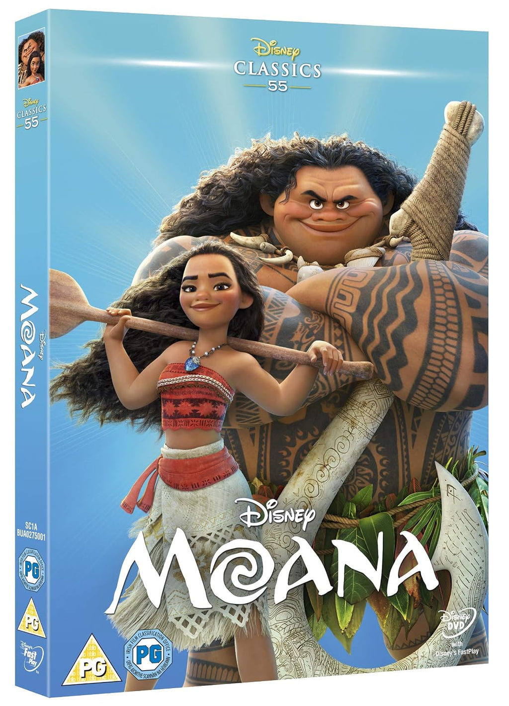 Moana [DVD] [2016] [Region2] Requires a Multi Region Player