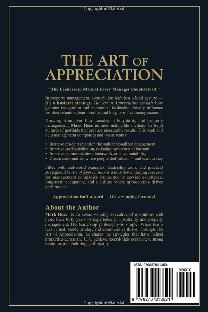 The Art of Appreciation: Boost Retention. Reduce Turnover. Drive Occupancy.