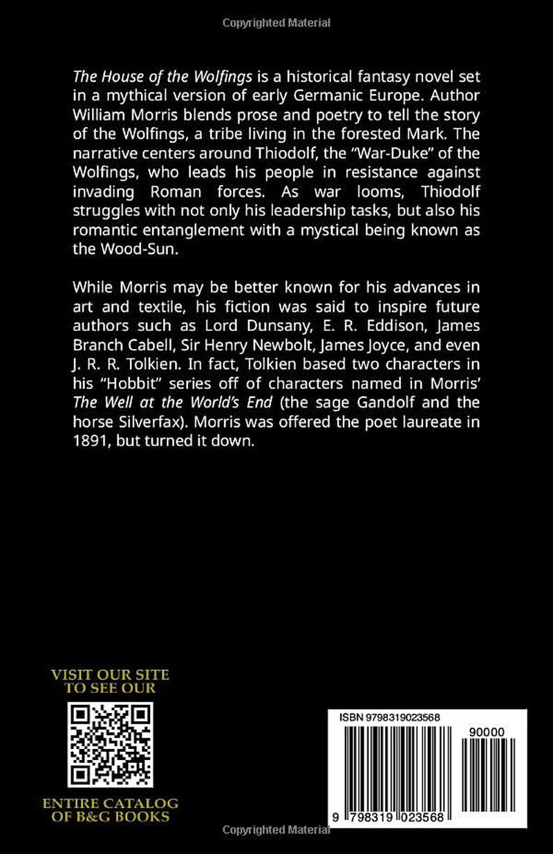 The House of the Wolfings (Black & Gold Classics)