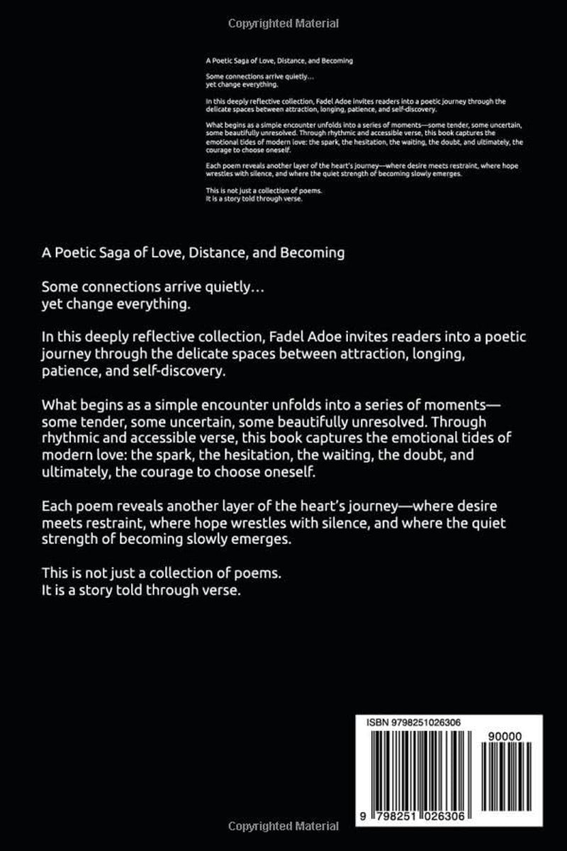 The Line Between: A Poetic Saga of Love, Distance, and Becoming