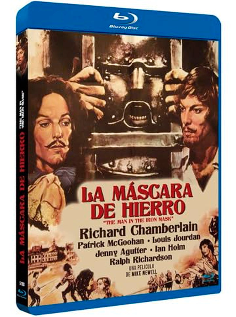 The Man in the Iron Mask (1977) [ Blu-Ray, Reg.A/B/C Import - Spain ]