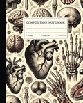 Composition Notebook College Ruled: 120-Paged Human Anatomy Vintage Medical Illustration | Preppy Aesthetic | Perfect for Medical Students & Professionals