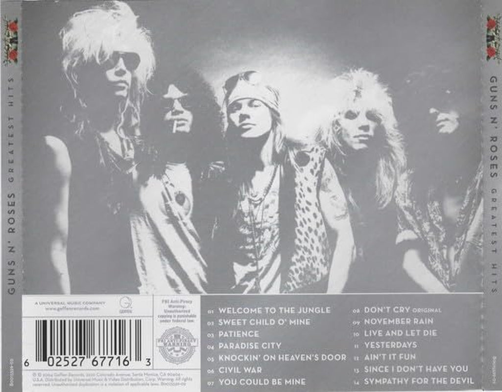 Guns & Roses: Greatest Hits | The Ultimate Guns N' Roses Collection On 1 CD