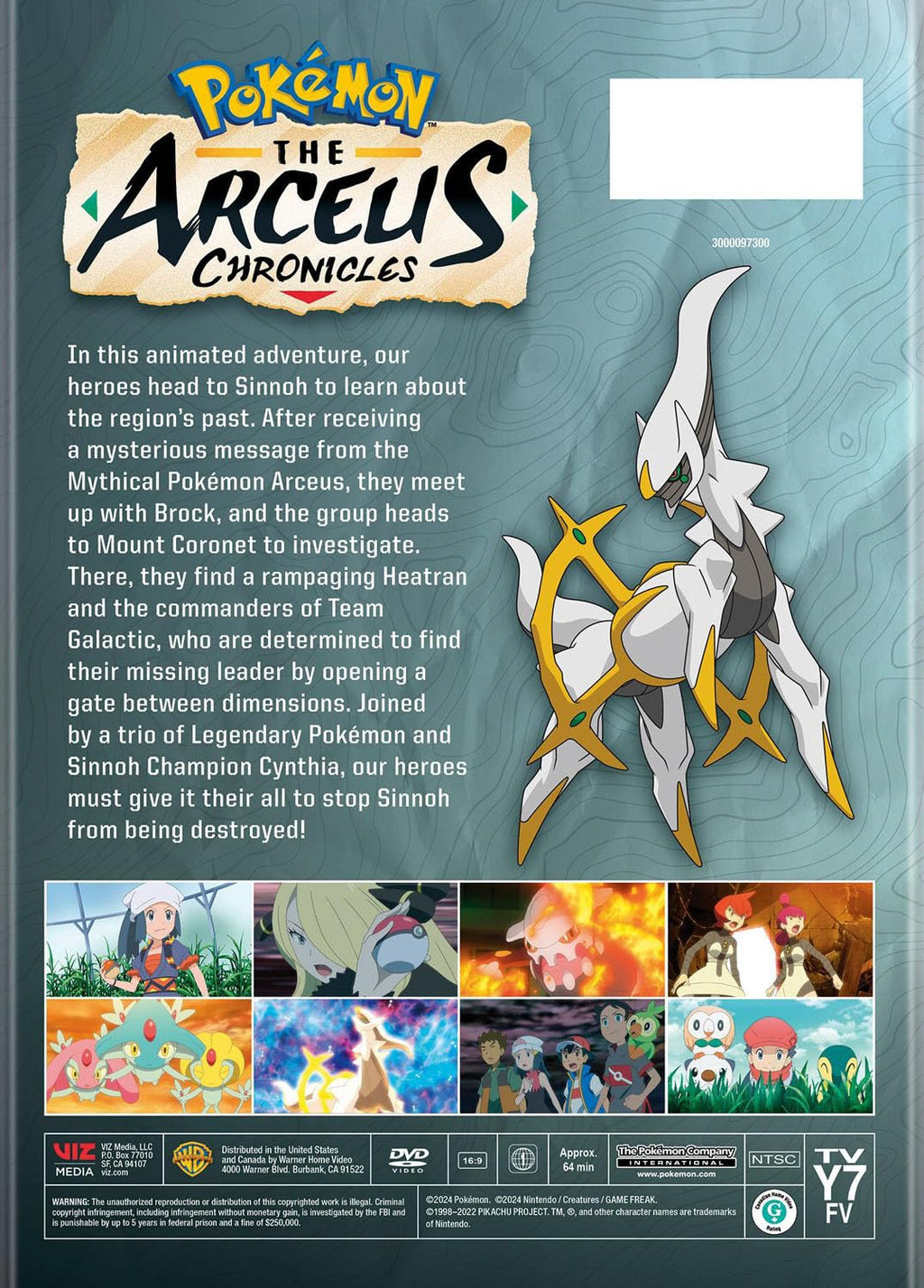 Pokémon: The Arceus Chronicles (DVD)