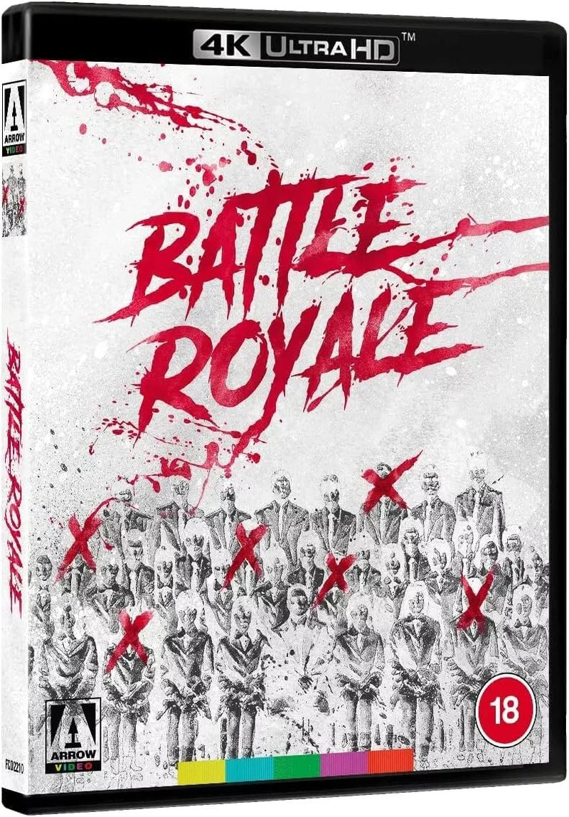 Battle Royale (Special Edition / Reversible Cover / Theatrical & Director's Cut) [4K Ultra HD] [Region Free]