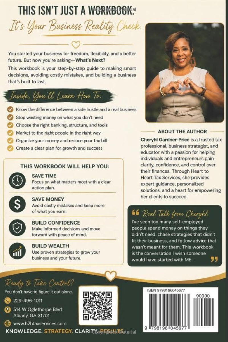 Self-Employed: What's Next?: The Business Exam Workbook for Setting Up, Managing Money, and Building It Right the First Time