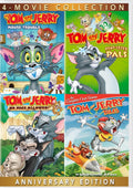 Tom & Jerry 4-Film Collection: Mouse Trouble / Pint-Sized Pals / No Mice Allowed! / Tom and Jerry Tales: Season 1 [DVD, 4-Pack] Region 1, Over 7-Hrs