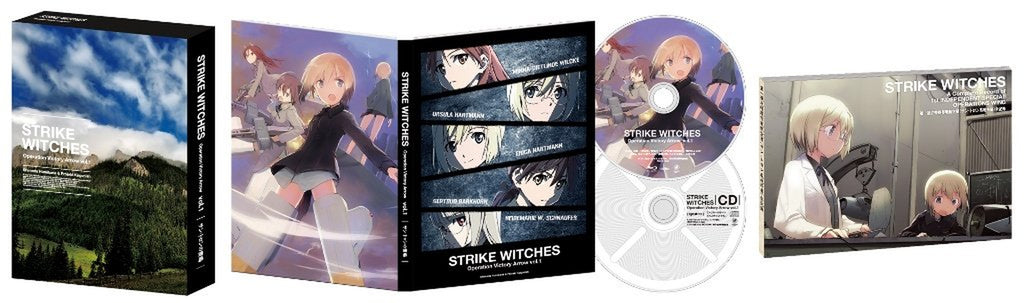 Animation - Strike Witches Operation Victory Arrow Vol.1 Saint Trond No Raimei (DVD+CD) [Japan LTD DVD] KABA-10263