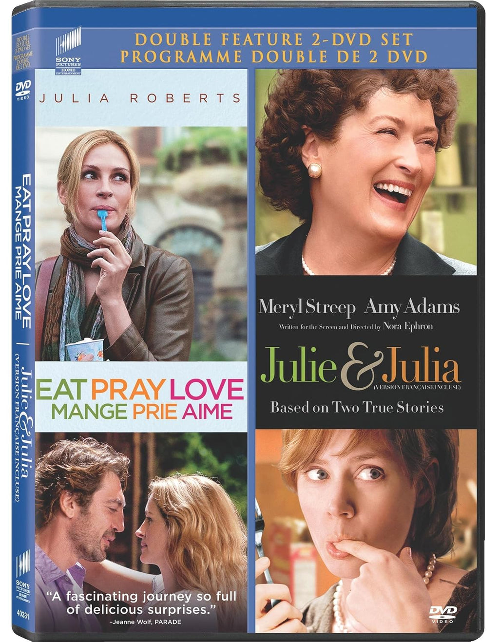 Eat Pray Love / Julie and Julia (Double Feature)