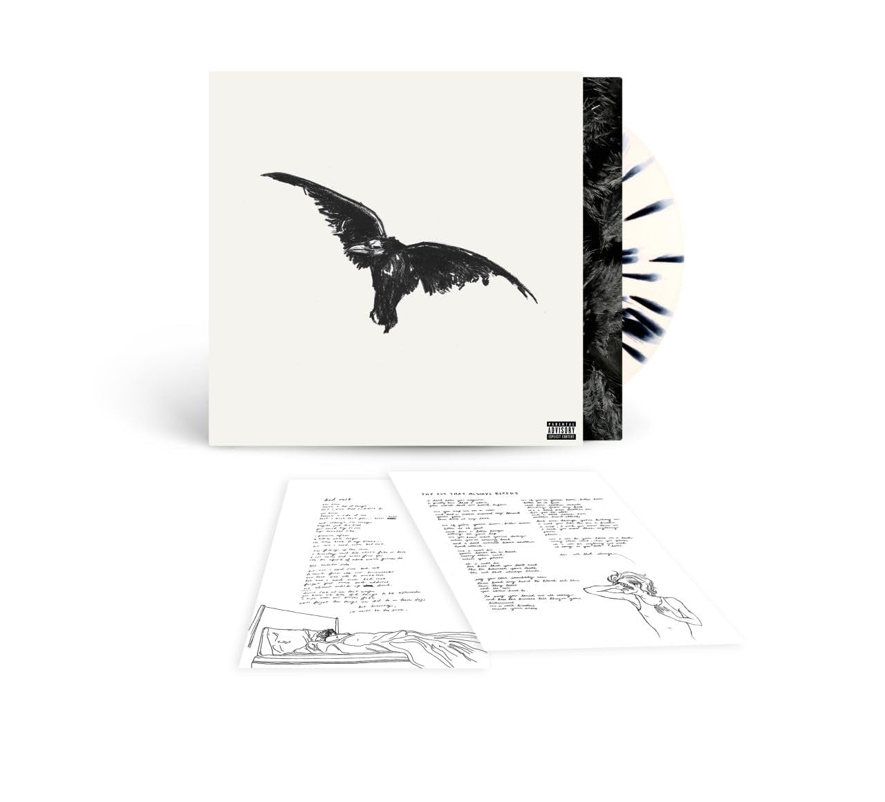 Kid Krow, Decomposed (5 Year Anniversary) [Black/White Splatter LP]