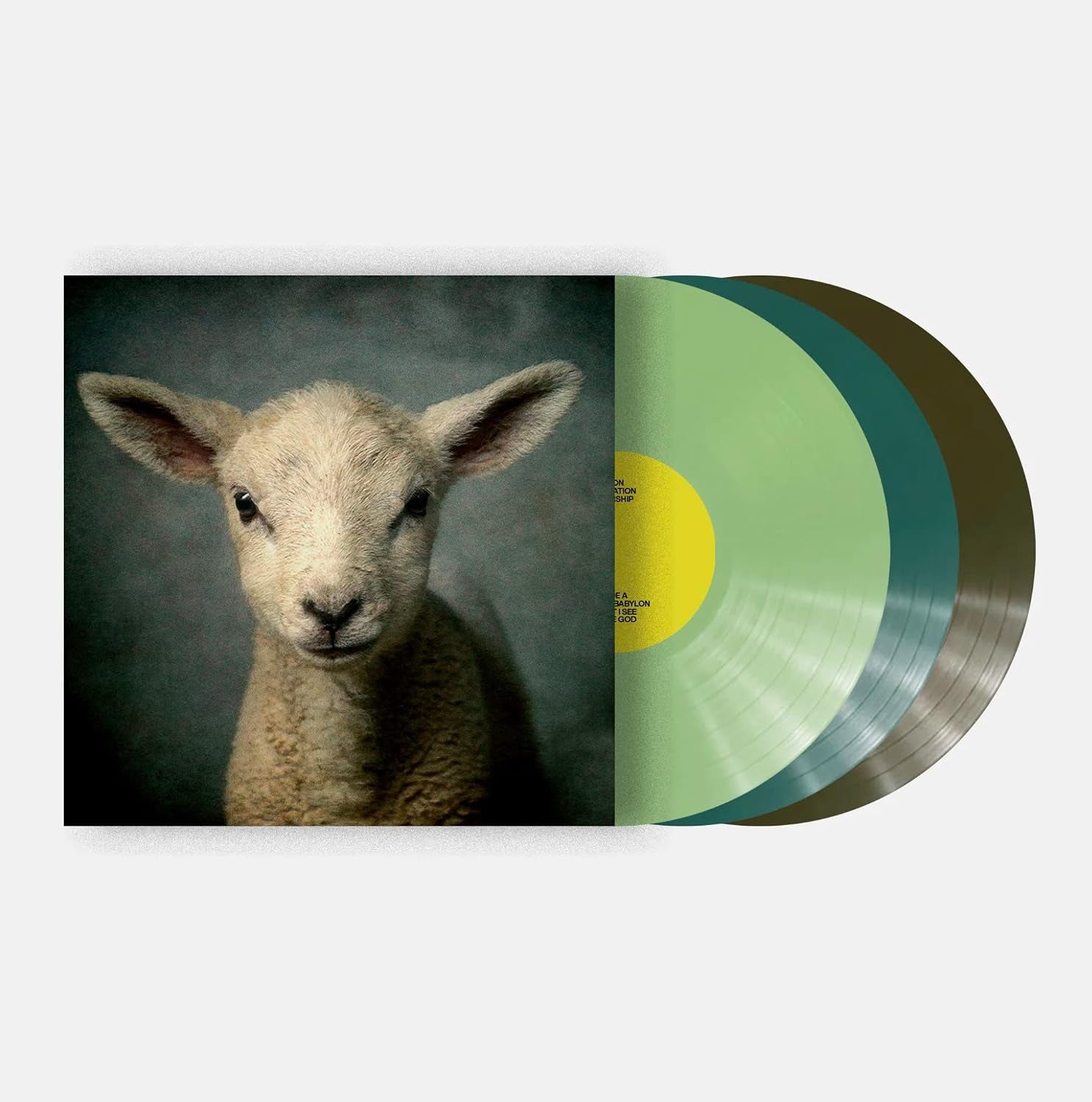 Elevation Worship - Lion Exclusive Limited Edition Green Blue Olive Colored Vinyl 3LP (Limited Edition)