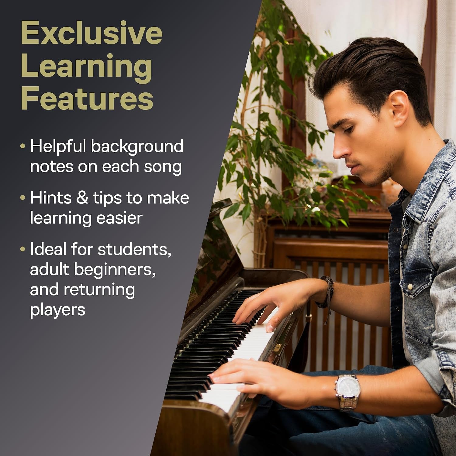 Bruce Springsteen: Really Easy Piano | 16-Song Piano Sheet Music Songbook with Lyrics, Chord Symbols, Right-Hand Melody and Helpful Tips for Playing Classic Bruce Springsteen Rock Songs