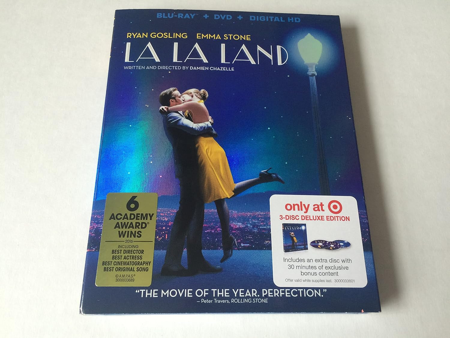 LA LA LAND 3-Disc Deluxe Limited Edition Target Exclusive