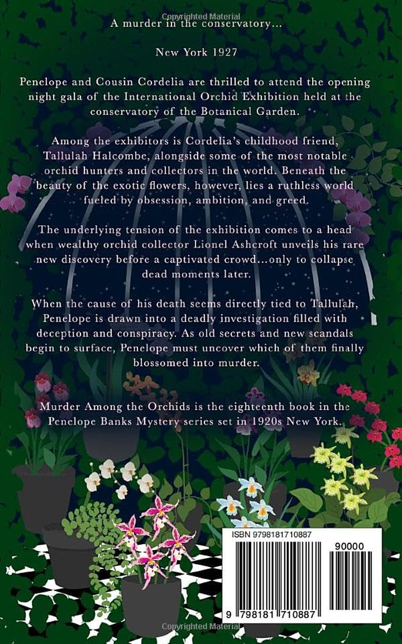 Murder Among the Orchids: A 1920s Historical Mystery (Penelope Banks Murder Mysteries)
