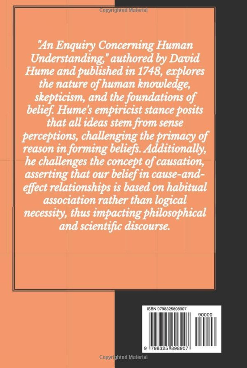 AN ENQUIRY CONCERNING HUMAN UNDERSTANDING