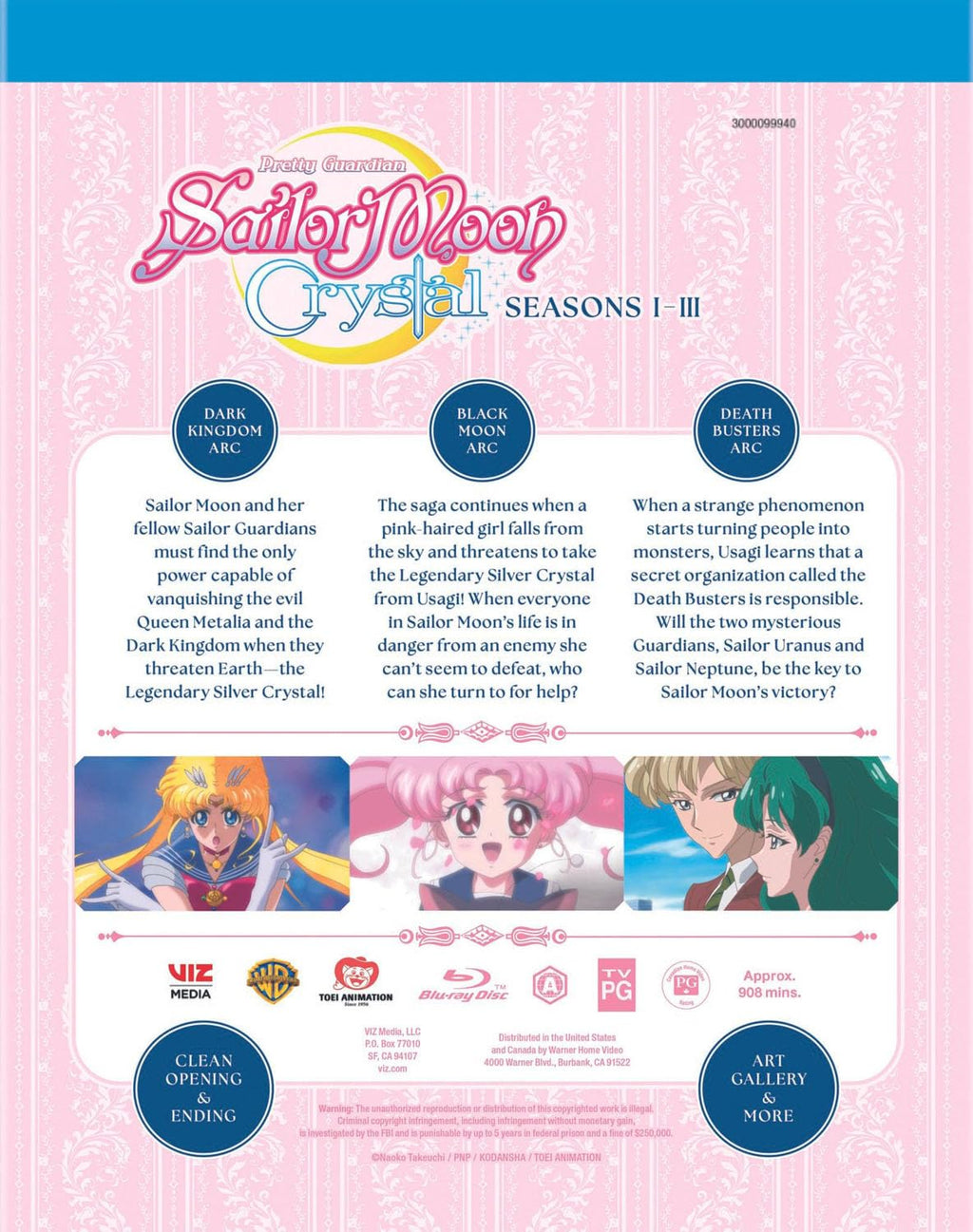 Sailor Moon Crystal Season 1-3 Collection (Blu-ray)