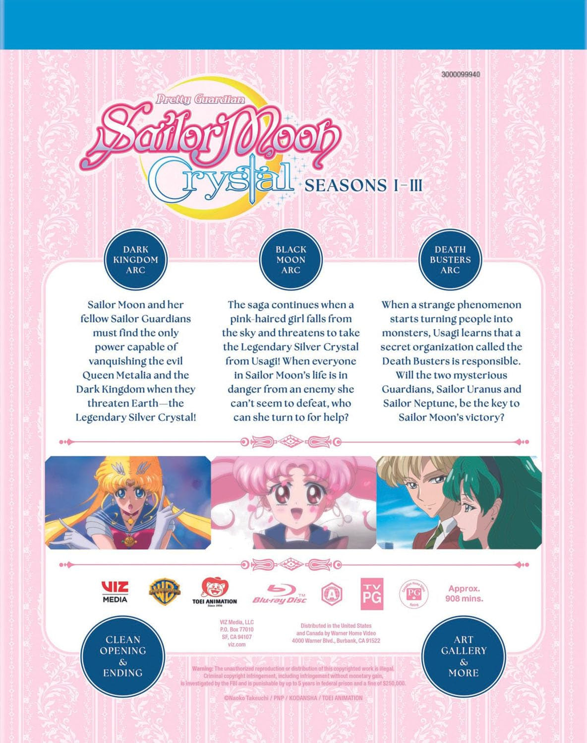 Sailor Moon Crystal Season 1-3 Collection (Blu-ray)