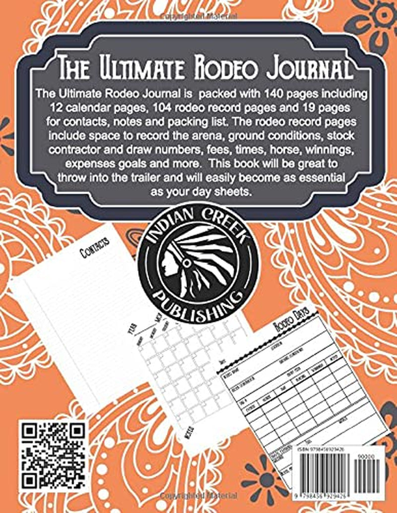 THE ULTIMATE RODEO JOURNAL: A RECORD KEEPING BOOK FOR RODEO ATHLETES