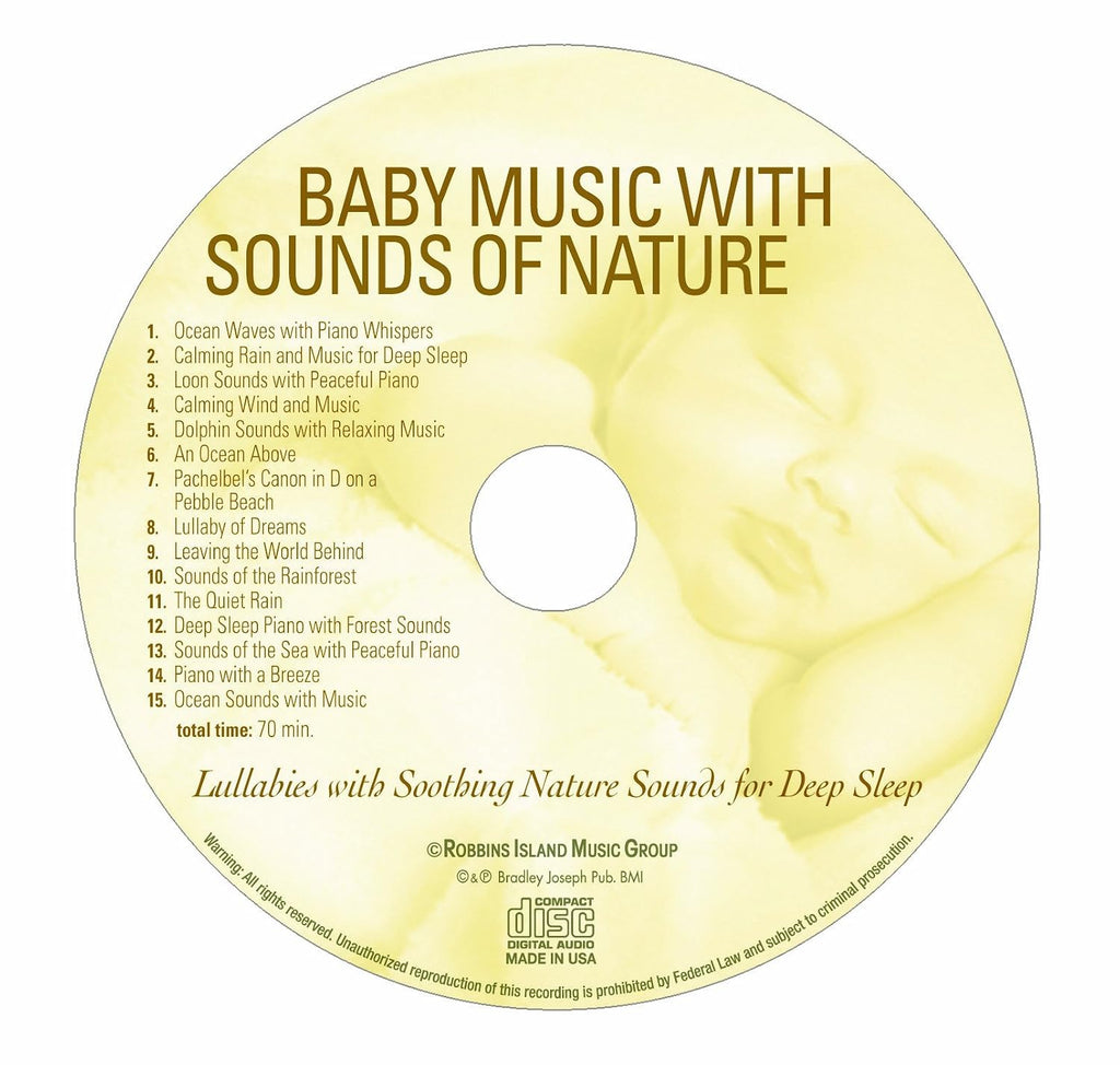Music for Babies 4 Album Set: Greatest Baby Lullabies, Classical Music for Babies, Nature Sounds Only, Baby Music With Sounds of Nature for Calming Relaxation and Deep Sleep