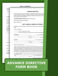 Advance Directive Form Book: 40 Ready-to-Use HIPAA Forms for Medical Decisions | 8.5 x 11 inches.