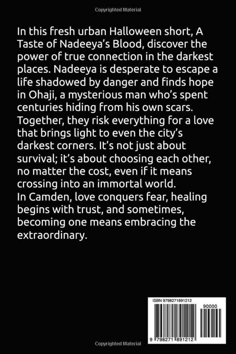 A Taste of Nadeeya's Blood: An Urban Vampire Short
