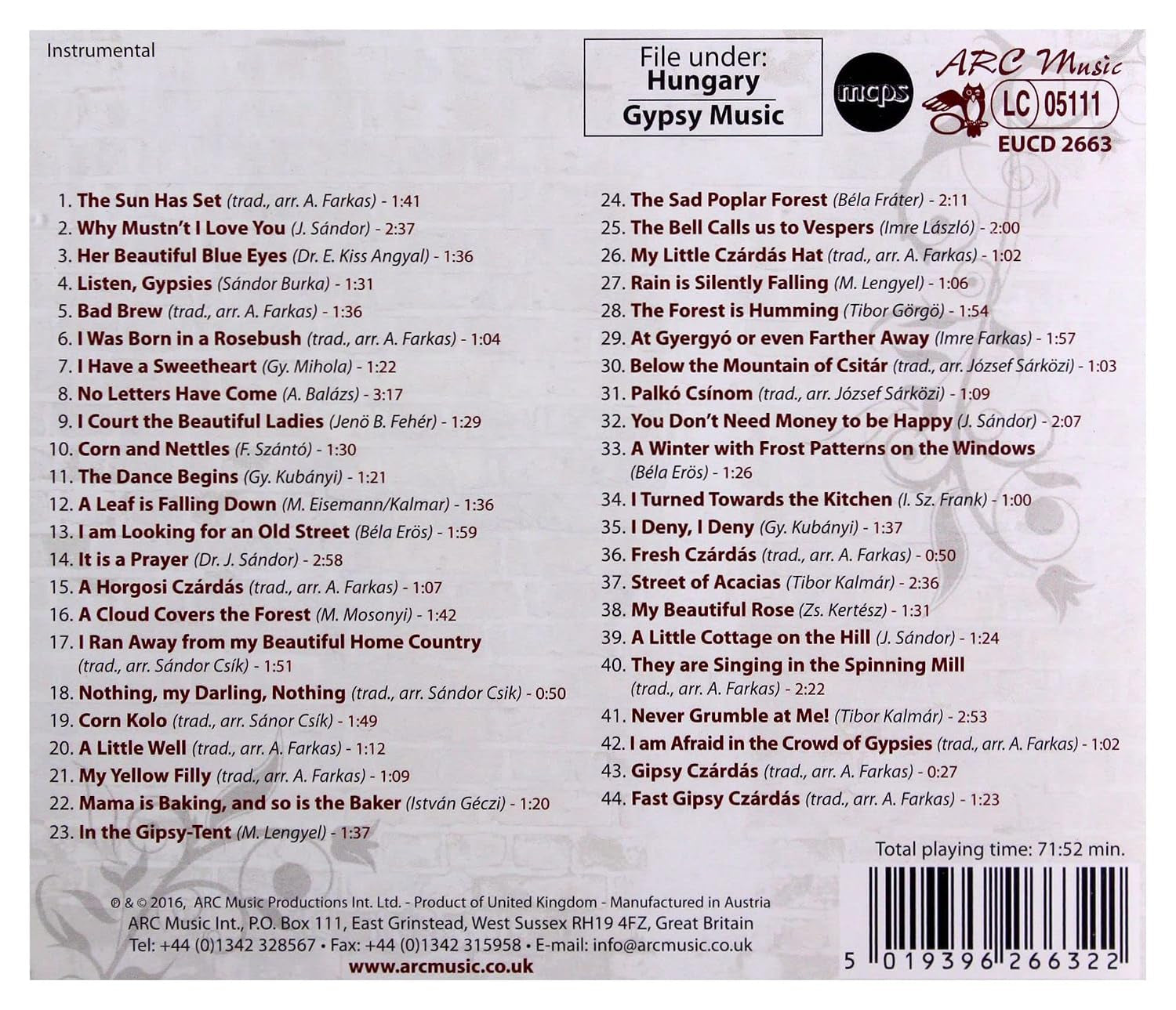 Best of Hungarian Gypsy Tunes