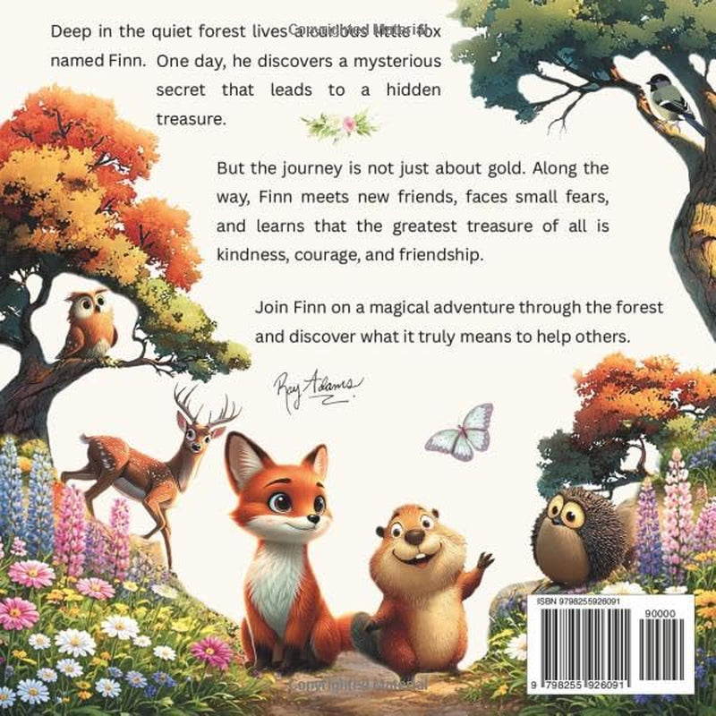 Finn and the Secret of the Whispering Forest: A Bedtime Story About Kindness, Courage, and Friendship for Kids Ages 4–8