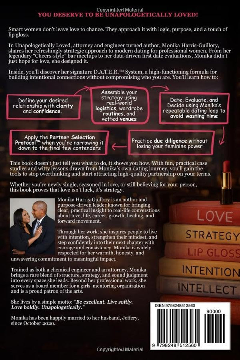 UNAPOLOGETICALLY LOVED: DATING WITH LOGIC, PURPOSE, & A TOUCH OF LIP GLOSS