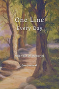 One Line Every Day Journal: One Year of Memories, 6x9 Diary, Lined Book with Date, Artistic Cover Design (Woodland): Beautiful Notebook For Writing One Line Each Day