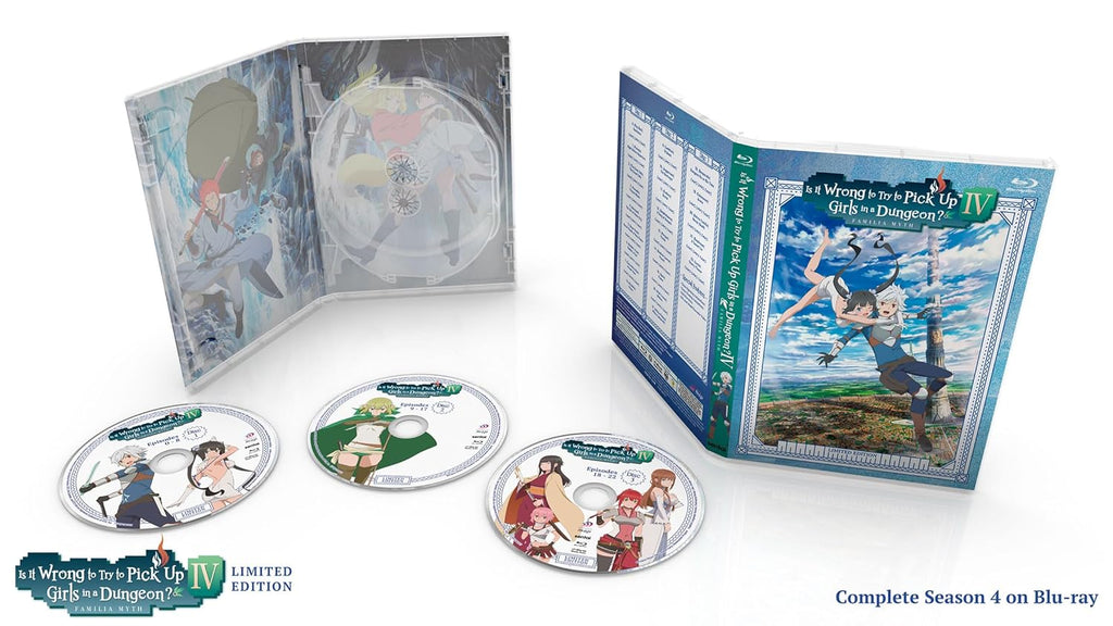 Is It Wrong To Try To Pick Up Girls In A Dungeon!? Season 4
