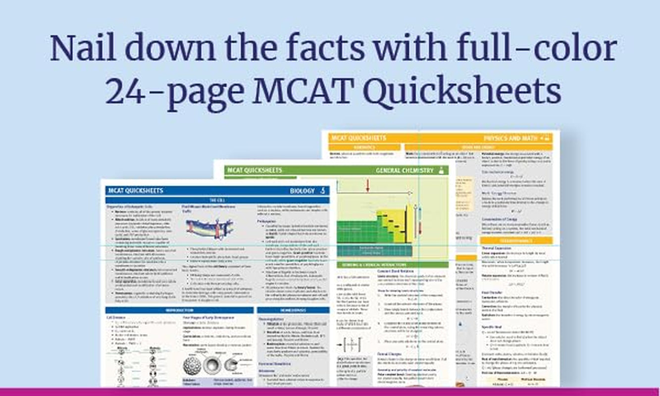 MCAT Complete 7-Book Subject Review 2027–2028 | Biggest Update Ever: 500+ New Images & All-New CARS Book | 3 Practice Tests (Kaplan Test Prep)