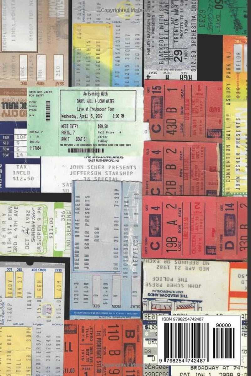 In Concert: 50 Years of Ticket Stubs, A Lifetime of Memories