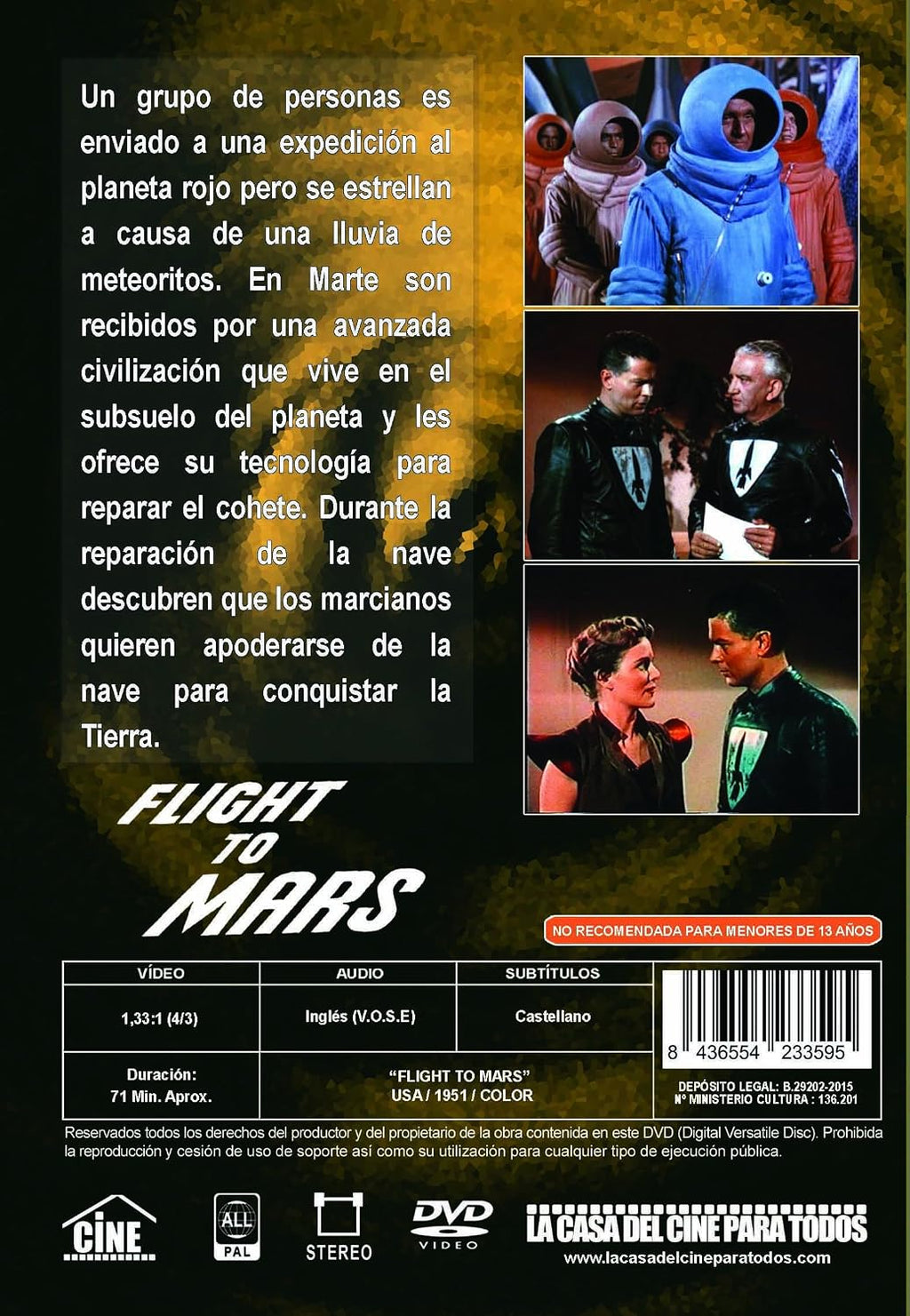 Flight to Mars (V.O.S.E)