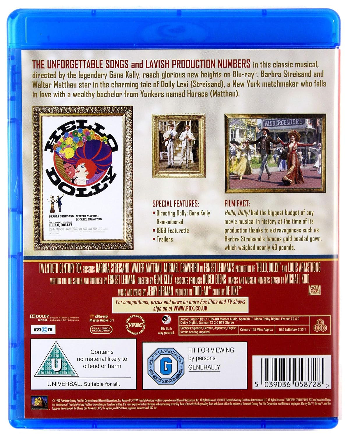 Hello Dolly [Blu-ray]