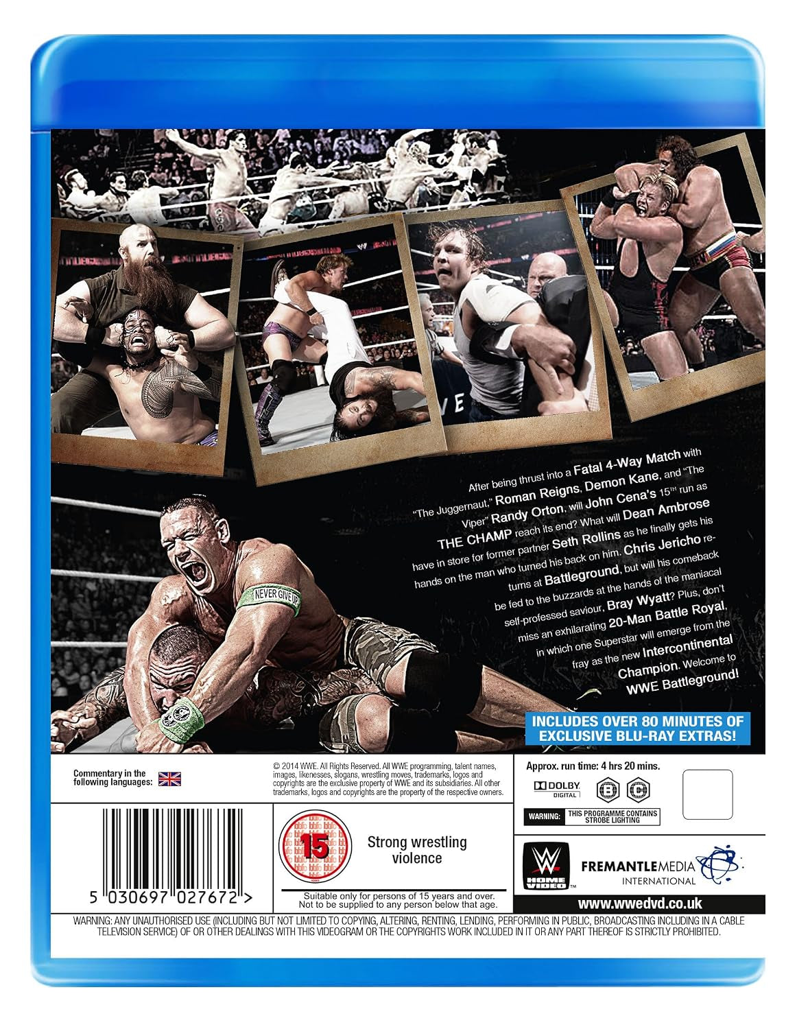 WWE: Battleground 2014 [Blu-ray]