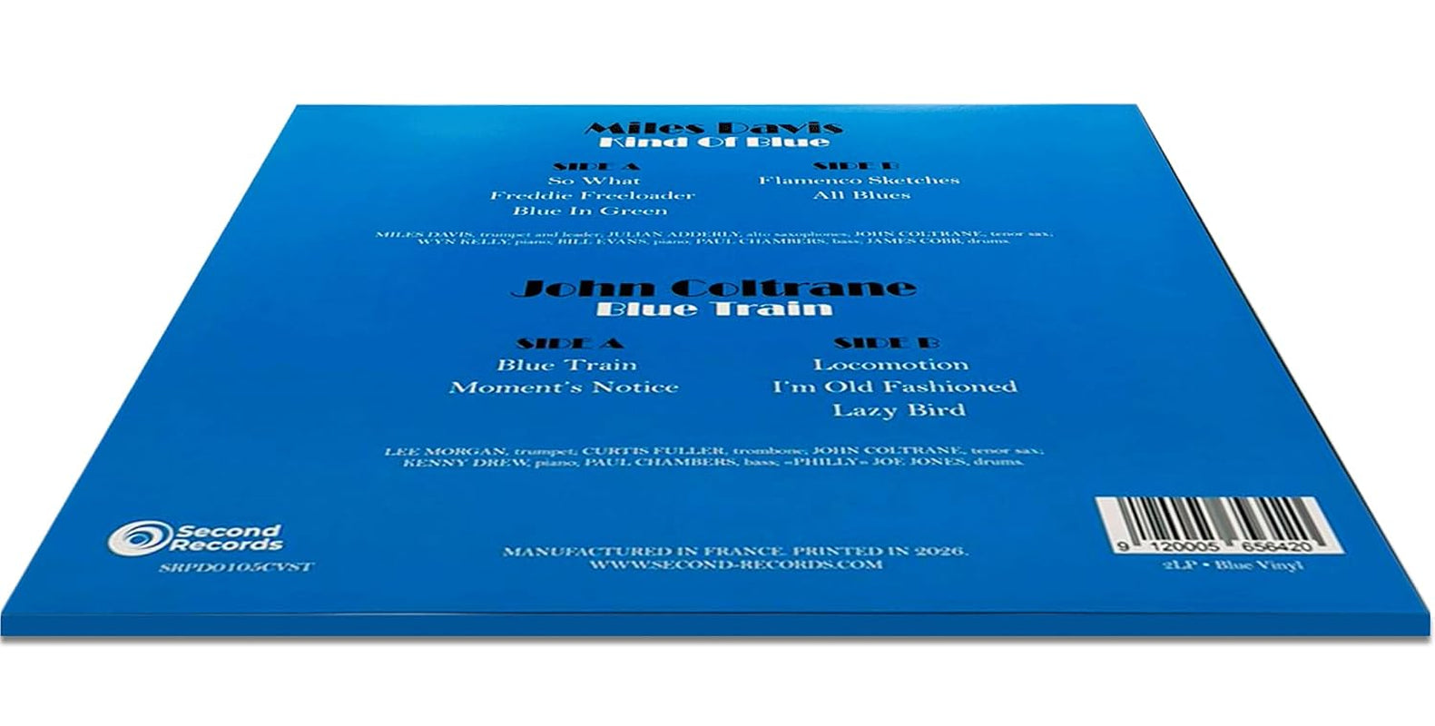 Kind Of Blue / Blue Train - Miles Davis & John Coltrane Collection - Limited Colored Edition LР