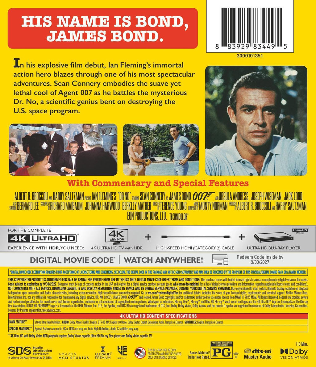 Dr. No (4KUHD + Dig)