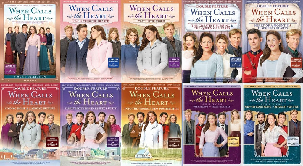 When Calls the Heart: Years Four, Five, Six, Seven & Eight 22-Movie Collection (Season 4, 5, 6, 7 & 8) + Bonus - When Hope Calls: Season 1 (10 Episodes) [As Seen on Hallmark Channel]