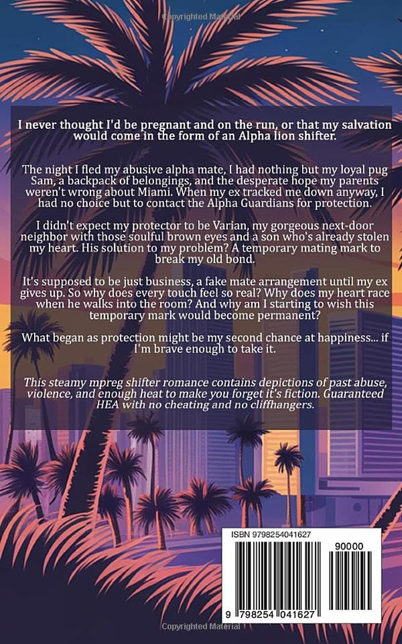 The Single Dad's Fake Mate: MM Shifter Mpreg Romance (Knotty Alpha Guards)