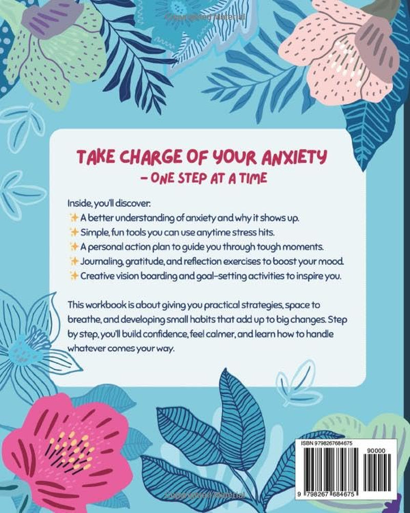 Anxiety Workbook for Teens and Young Adults with ADHD: A Guide to Managing Anxiety with ADHD | CBT Tools for Anxious Thoughts