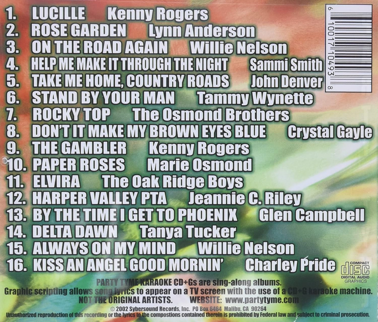 Party Tyme Karaoke: Country Classics